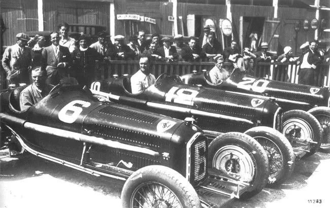 Το αγωνιστικό τμήμα της Alfa Romeo δεκαετία του 1920
