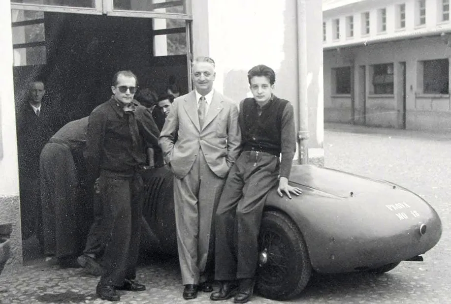 Enzo και Dino Ferrari 1947