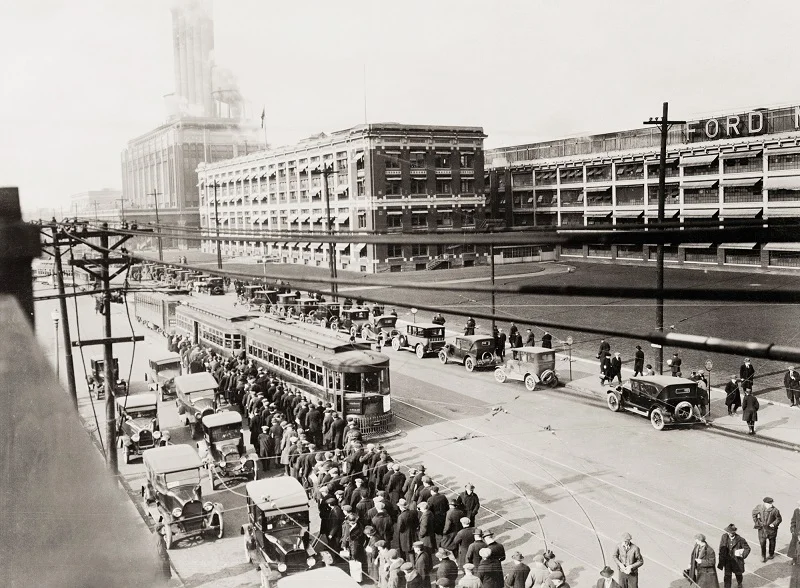 Εργοστάσιο Ford Highland Park 1930